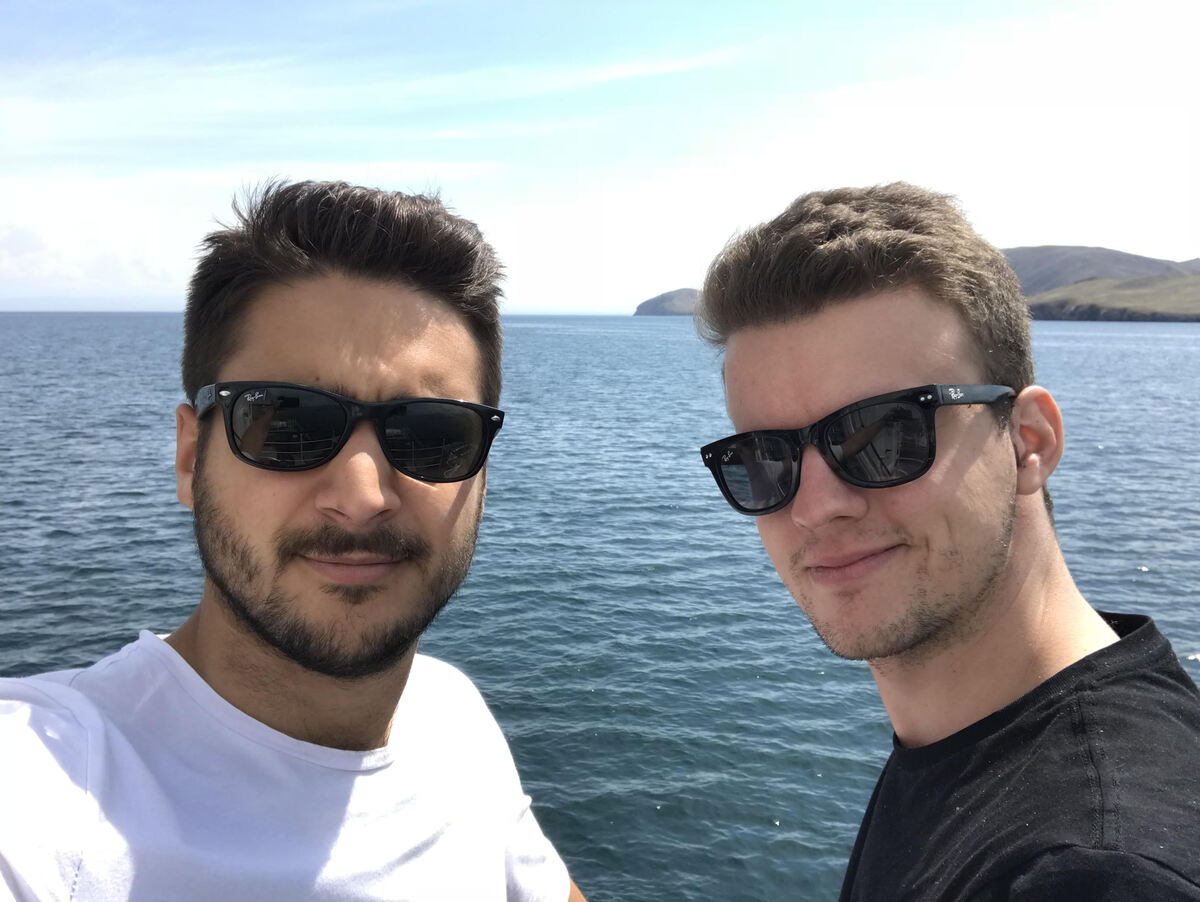 Photo 1: sur le ferry